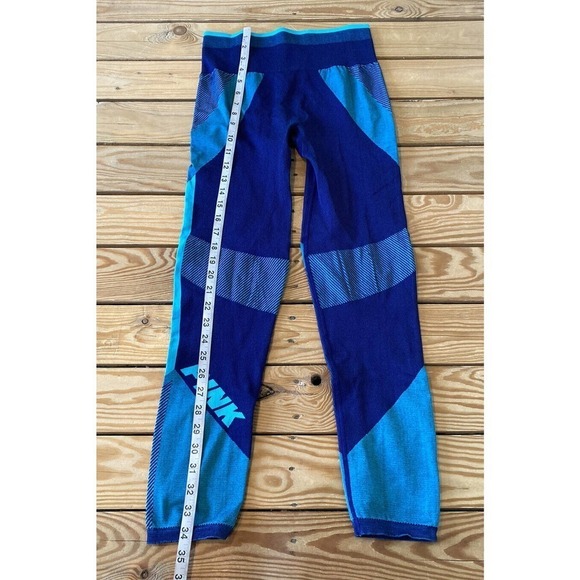 Pink Victoria’s Secrets Cool & Comfy Leggings Size Medium Women’s Blue - Picture 5 of 8